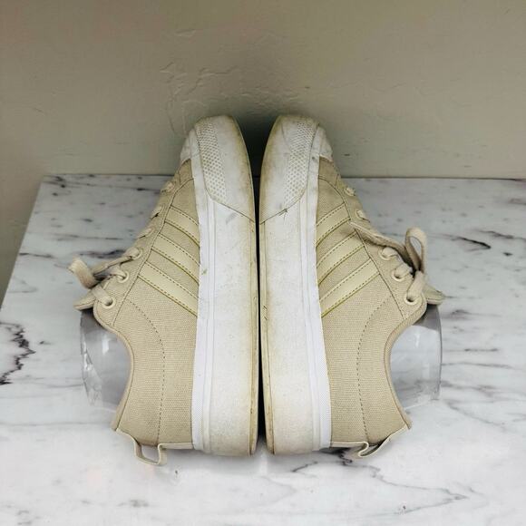Adidas Bravada 2.0 Beige Platform Sneakers Women’s Size 6.5 - Picture 6 of 11